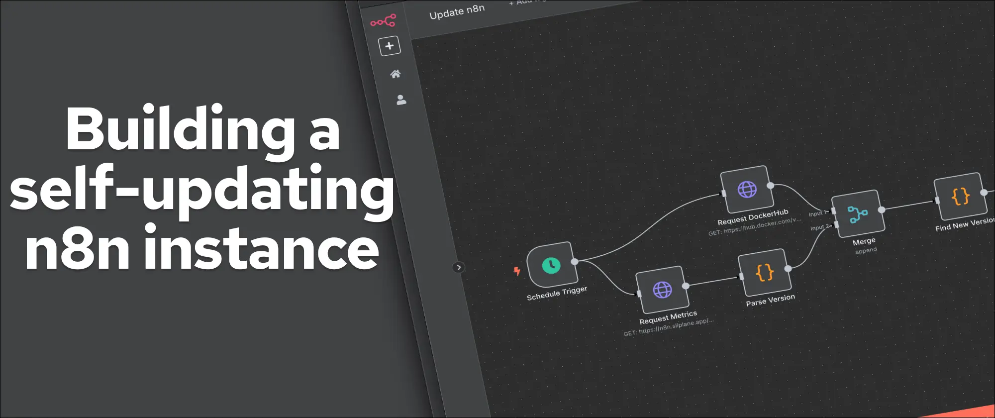 Eine sich selbst aktualisierende n8n Instanz mit n8n Workflows